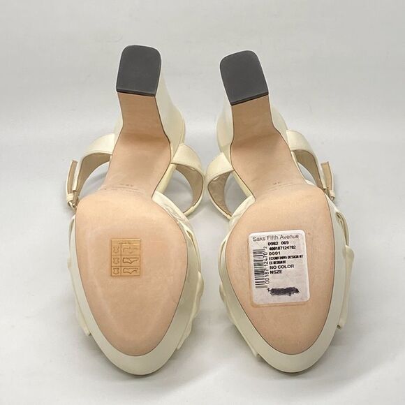 Jimmy Choo Patent Leather Ankle-Strap Platform Sandals - Picture 13 of 14